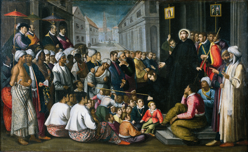 Pregação de S. Francisco Xavier, 1700, André Reinoso