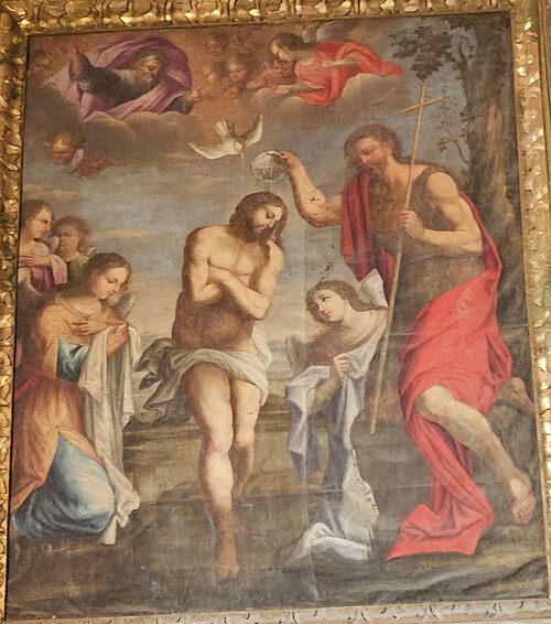 Batismo de Jesus, 1700, André Reinoso