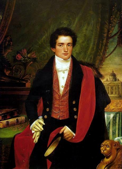 Retrato de Amaro Guedes Pinto, 1832, António Manuel da Fonseca