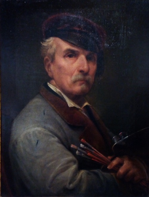 Auto-retrato, 1881, António Manuel da Fonseca
