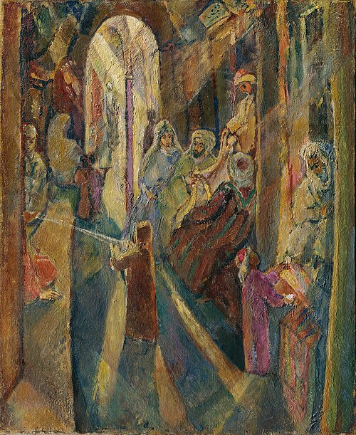 Bazar im Orient, 1910, Eugen von Kahler