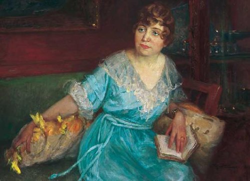 Lady on the Couch, , Zsigmond Vajda
