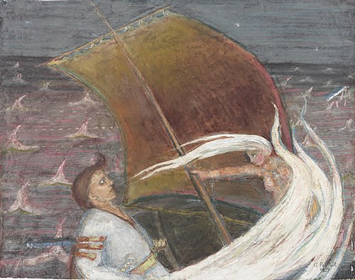 Stseen Kalevipojast, 1919, Aleksander Promet