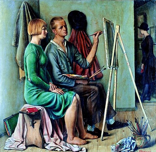L'Atelier, 1928, François Barraud