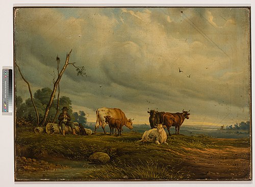 Maastik, 1869, Oskar Hoffmann