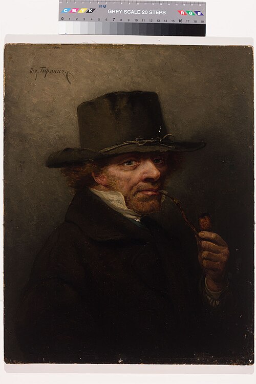 Vanamees piibuga, , Oskar Hoffmann