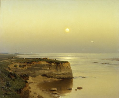 Eesti rand õhtul (Põhja rand), 1894, Oskar Hoffmann