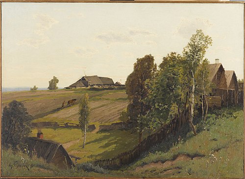 Luuga maastik, , Oskar Hoffmann