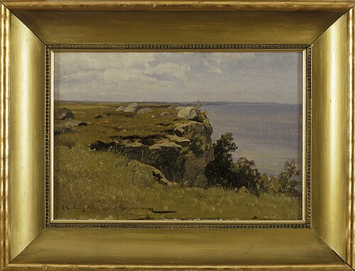 Põhjarannik. Etüüd, 1888, Oskar Hoffmann