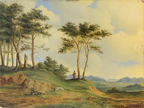 Maastik, 1869, Oskar Hoffmann
