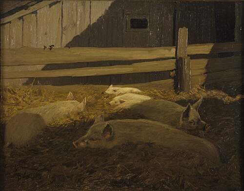 Sigala. Mõnus puhkus, 1905, Oskar Hoffmann