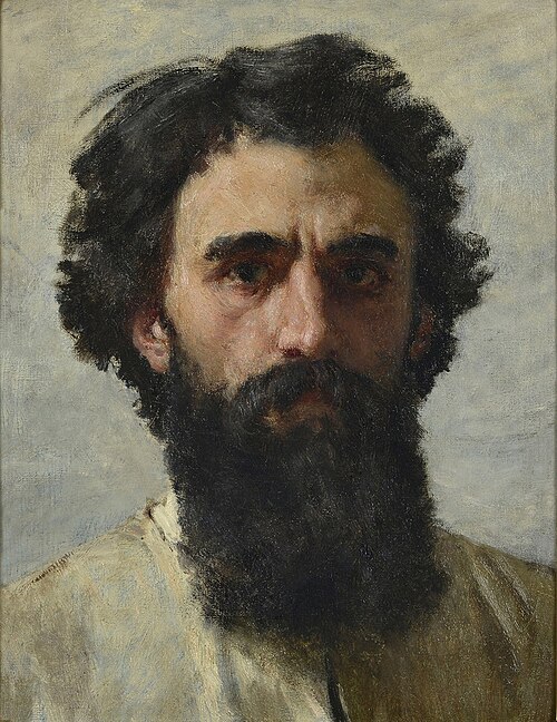 Self-portrait, , Domenico Morelli