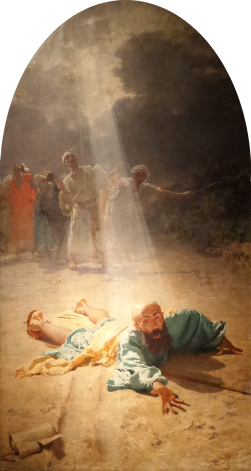 Conversion of Saint Paul, 1876, Domenico Morelli