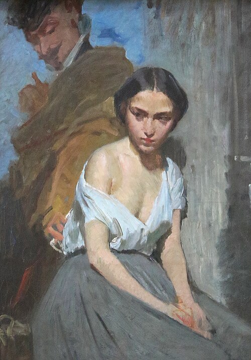 Seduction, 1848, Domenico Morelli