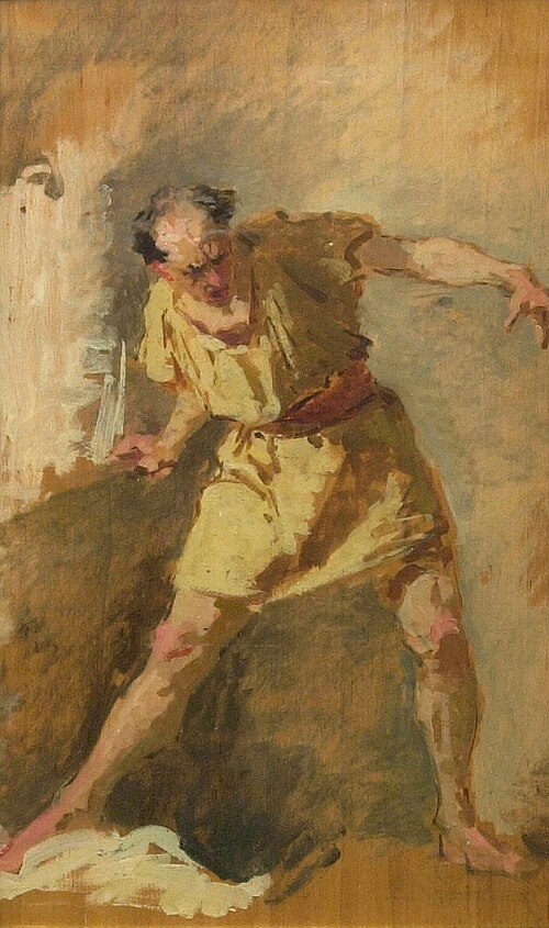 The Gladiator, 1850, Domenico Morelli