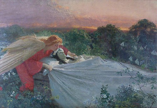 The Angel of Death, 1897, Domenico Morelli