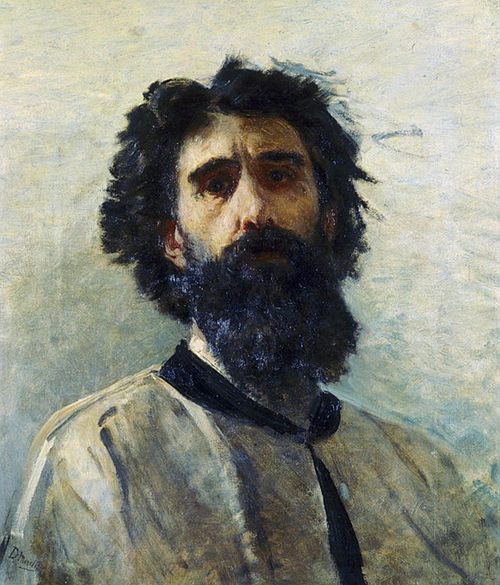 Self portrait, 1840, Domenico Morelli