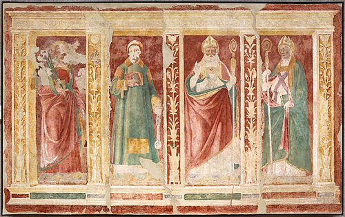 Ciclo di affreschi del Paladon, , Domenico Morone