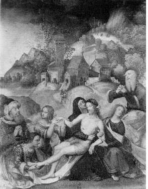 Christ déposé de la croix, 1500, Domenico Panetti