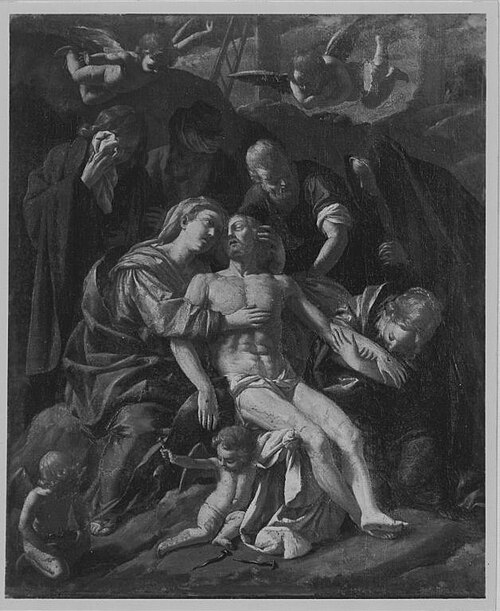 Lamentation of Christ, , Domenico Zanetti