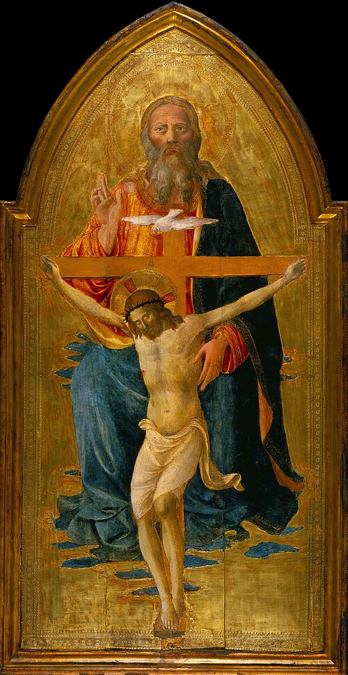 The Trinity, 1450, Domenico di Michelino
