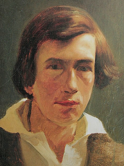 Portrait d’Arnold Böcklin, 1847, Rudolf Koller