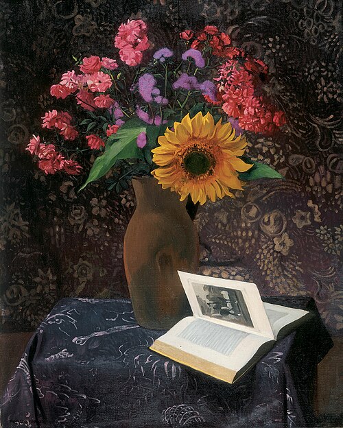 Soleil et roses crimson, 1925, Félix Vallotton