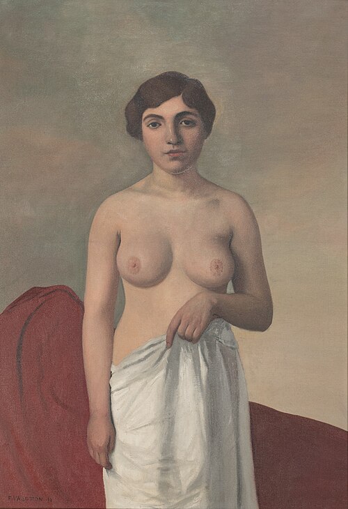 Jeune femme nue debout, 1911, Félix Vallotton