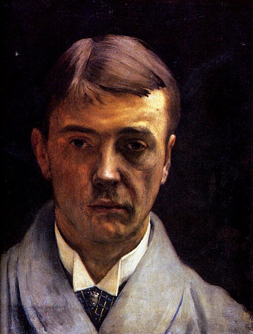 Mon portrait, 1891, Félix Vallotton