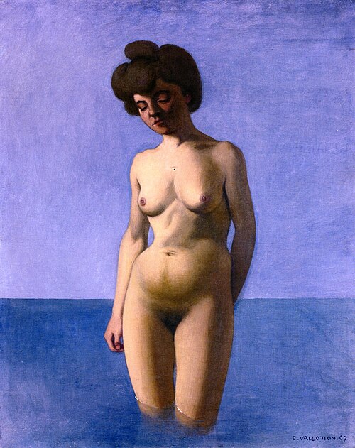Baigneuse de face, 1907, Félix Vallotton