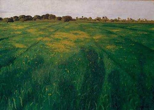 Un champ d'avoines vertes, 1912, Félix Vallotton