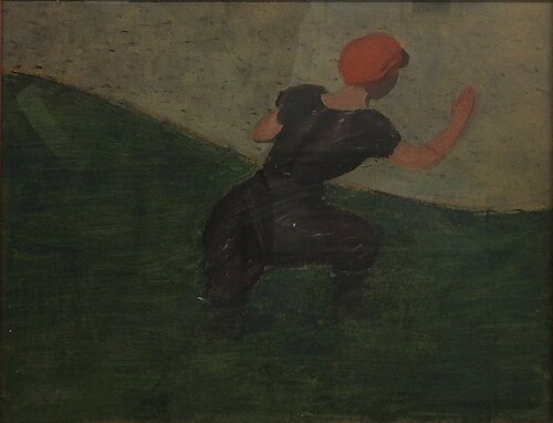 Une baigneuse à Étretat, 1899, Félix Vallotton