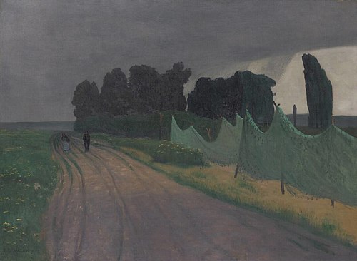 Les filets, Honfleur, 1912, Félix Vallotton