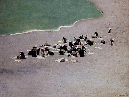Laveuses à Étretat, 1899, Félix Vallotton