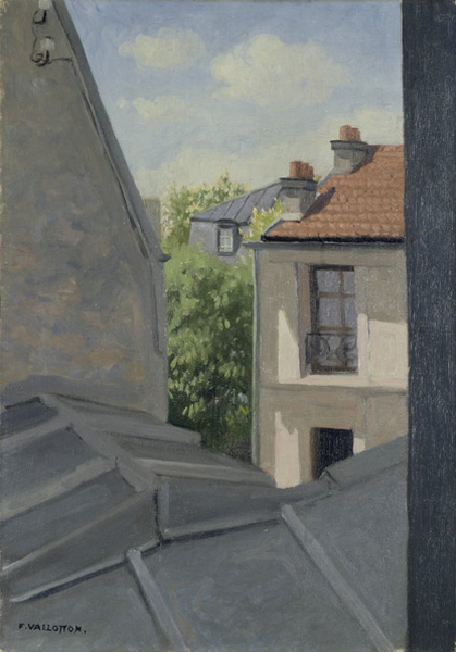 Les toits, rue Mérimée, 1903, Félix Vallotton