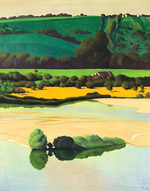 Un soir sur la Loire, 1923, Félix Vallotton
