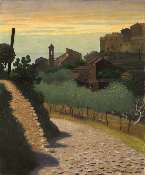 Église Saint-Anne à Cagnes, 1922, Félix Vallotton