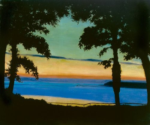 Soir, Côte de Grâce, 1917, Félix Vallotton