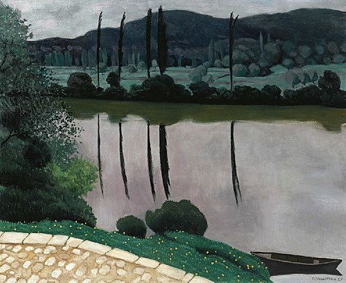 La Dordogne à Vitrac, 1925, Félix Vallotton