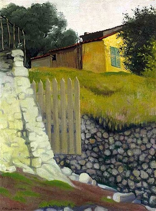 La Claire-voie, Menton, 1924, Félix Vallotton