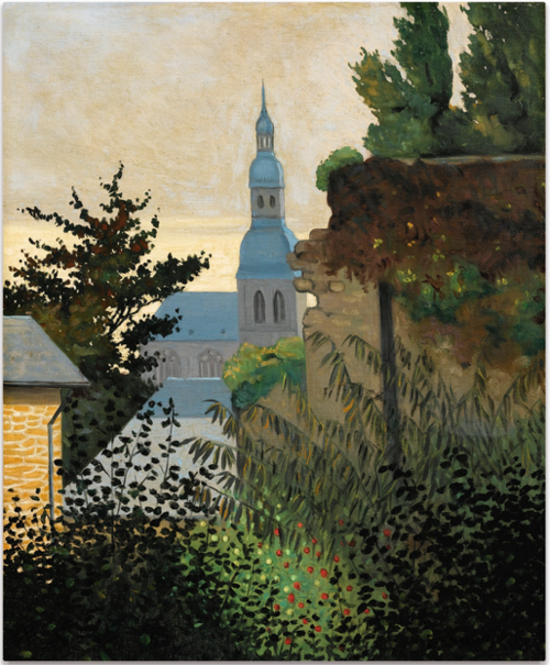 EGLISE SAINT-SAUVEUR À DINAN, 1919, Félix Vallotton