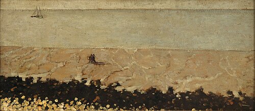 Marée basse à Villerville, 1902, Félix Vallotton