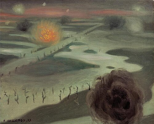 L'Yser, 1917, Félix Vallotton