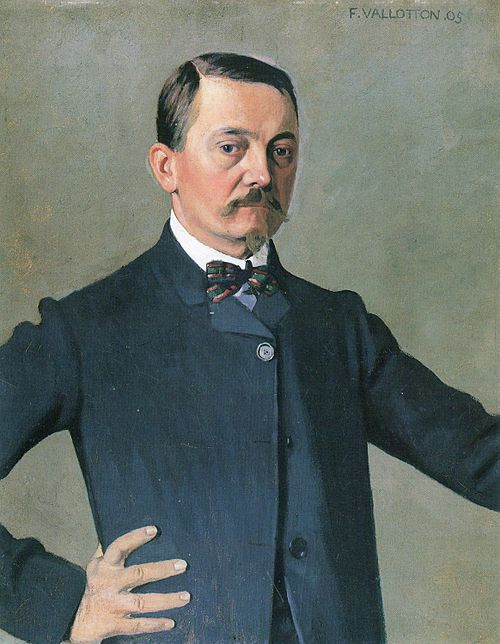 Autoportrait, 1905, Félix Vallotton