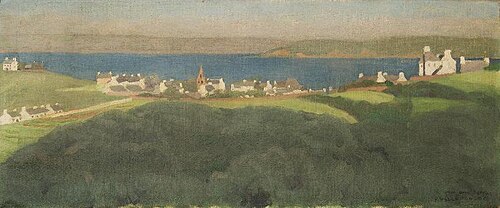 Vue de Locquirec, 1902, Félix Vallotton