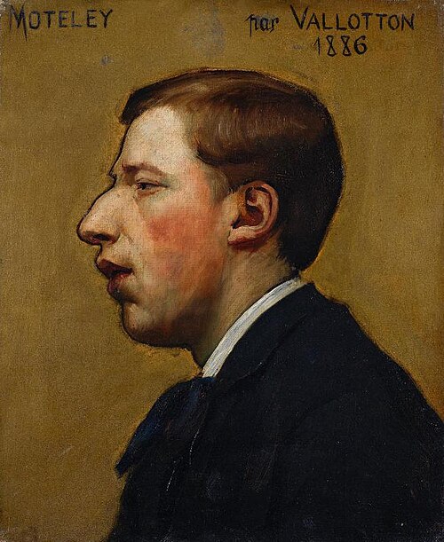 Portrait Jules Moteley, 1886, Félix Vallotton