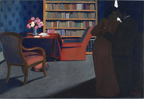 Colloque sentimental, 1899, Félix Vallotton