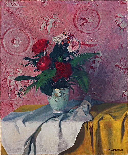 Roses rouges et blanches, 1911, Félix Vallotton
