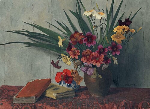 Salpiglossis, 1919, Félix Vallotton
