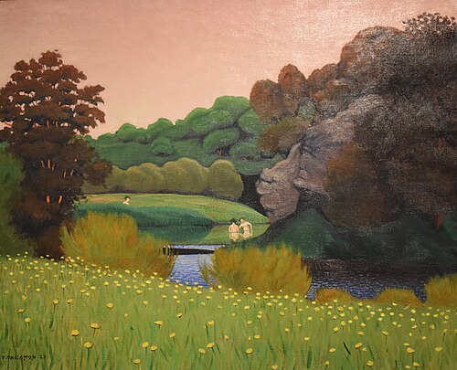 Baigneuses dans un paysage, 1923, Félix Vallotton